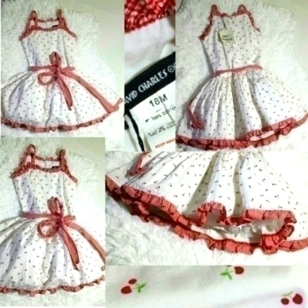 David Charles London Girl's Party Dress